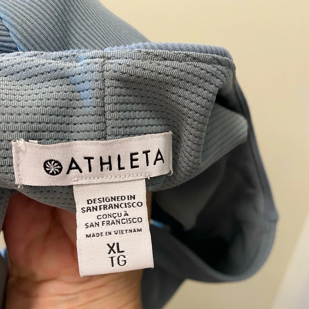 Athleta Ryder Women’s Minimalist Grey Green Dress size XL - Picture 8 of 10